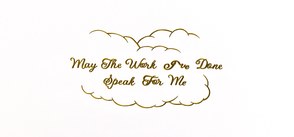 AP-511-GD The Work I've Done Gold